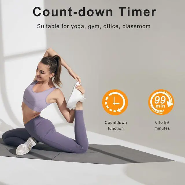 Alt view image 10 of 11 - 16.02'' Large Digital Wall Clock, Big LED Number Dispaly, RGB Colors, DST, Night Light for Classroom Living Room Bedroom Mounted Birthday Xmas Gift for Senior, Mem Womem