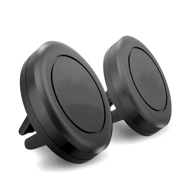 Alt view image 7 of 12 - Car Vent Phone Mount, 2 Pack Universal Automobile Air Vent Cradles Magnetic Smartphone Holder Compatible with iPhone 14 13 12 Pro Max XR Plus G Android, Mini Tablet, LG (Metal Plate Included)