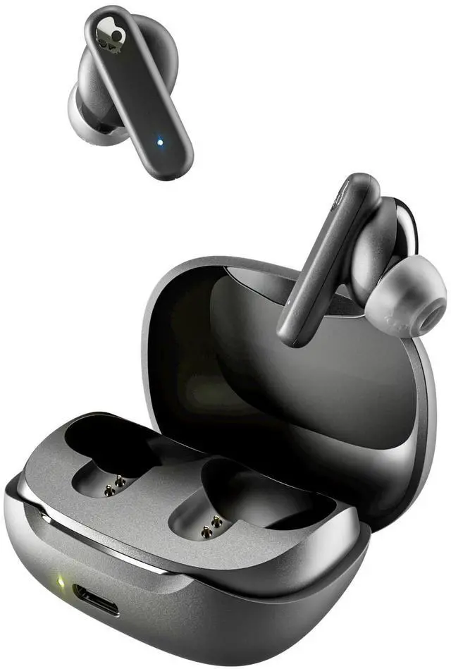 Alt view image 8 of 14 - Smokin Buds Wireless Earbuds, Bluetooth Headphones, Noise Isolating Fit, Up to 20 Hours Battery, IPX4 Sweat and Water Resistant, Microphone for iPhone Android - True Black
