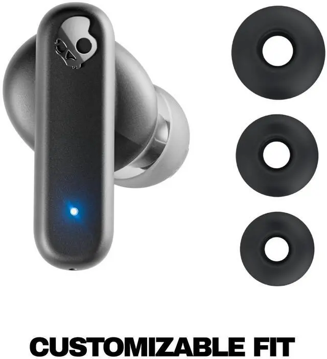Alt view image 11 of 14 - Smokin Buds Wireless Earbuds, Bluetooth Headphones, Noise Isolating Fit, Up to 20 Hours Battery, IPX4 Sweat and Water Resistant, Microphone for iPhone Android - True Black