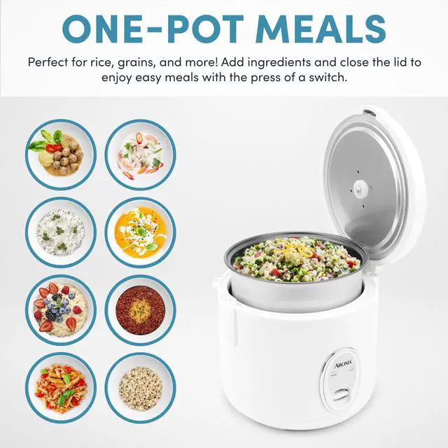 Alt view image 8 of 12 - Housewares 8-Cup (Cooked) (4-Cup UNCOOKED) Cool Touch Rice Cooker (ARC-914S)