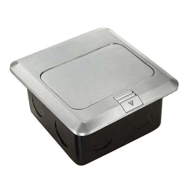 Alt view image 8 of 12 - Pop Up Floor Electrical Outlet Kitchen Countertop UL Listed Pop Out GFCI Receptacle Box Cover with Waterproof Socket 20A Silver