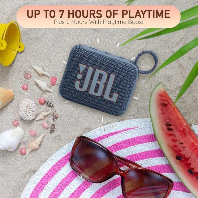 Alt view image 12 of 14 - Go 4 Portable Bluetooth Wireless Speaker, IP67 Waterproof and Dustproof Built-in Battery - White - Boomph's Comprehensive Ultimate Performance Cloth Solution for Your On-the-Go Sound Experience