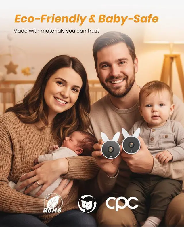 Alt view image 13 of 14 - USB Car Camera for Baby : 4.5" Baby Car Camera with 1080P Crystal Clear Mirror View, Easy Installation Carseat Rear Facing Moitor for Kids, HD IR Night Vision Backseat Monitor