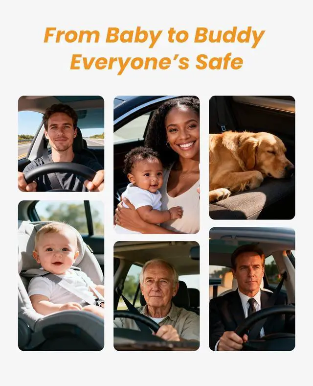 Alt view image 14 of 14 - USB Car Camera for Baby : 4.5" Baby Car Camera with 1080P Crystal Clear Mirror View, Easy Installation Carseat Rear Facing Moitor for Kids, HD IR Night Vision Backseat Monitor