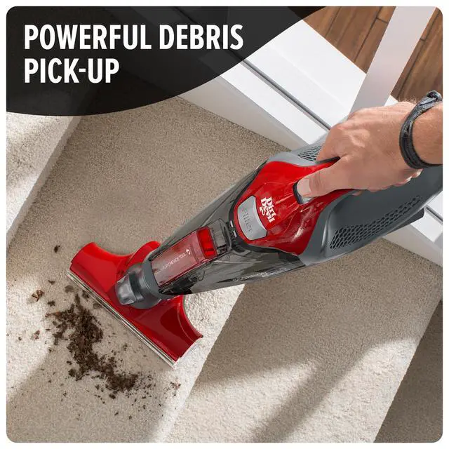Alt view image 7 of 8 - Scorpion Plus Handheld Vacuum Cleaner, Powerful Suction, Lightweight, Includes Pivoting Stair and Upholstery Tool, Crevice Tool, Corded Portable Vacuum Cleaner