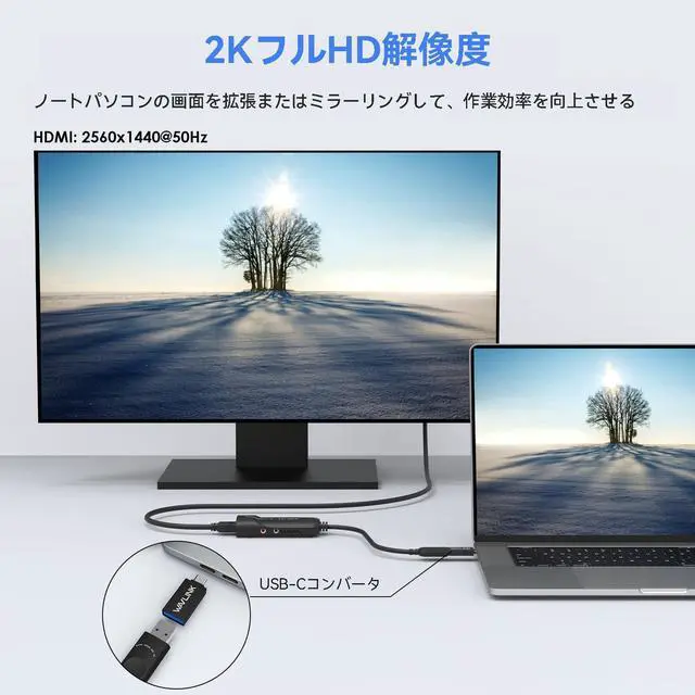 Alt view image 8 of 10 - USB 3.0/USB C to HDMI Universal Video Adapter, Displaylink HDMI Adapter Supports up to 6 Monitor, Compatible with Windows 11/10, MacOS (M1-M5 Mac,New Mabook Neo), ChromeOS