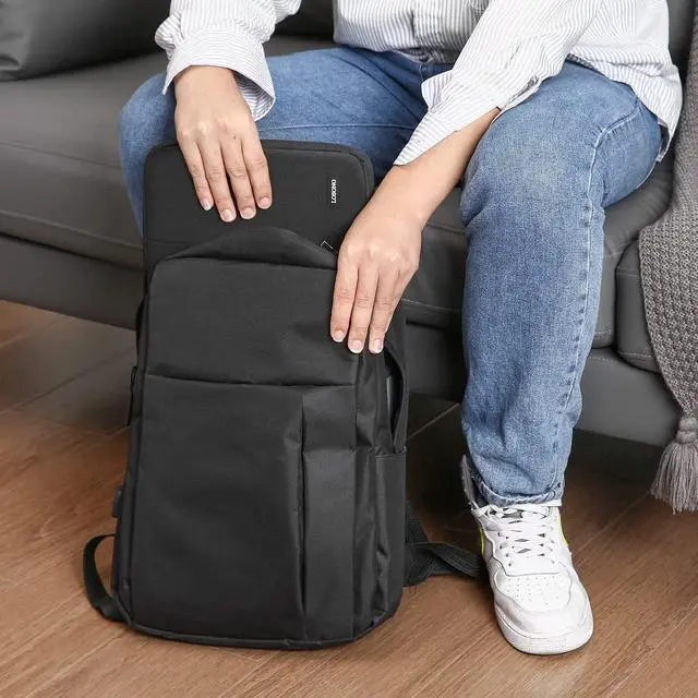 Alt view image 14 of 14 - Portable Monitor Case 15.6 Inch, Protective Carrying Sleeve for Most 16.1/15.6 in Monitors, Water Resistant Portable Laptop Display Bag with Accessory Pocket, Size-15.3"x9.8" Black