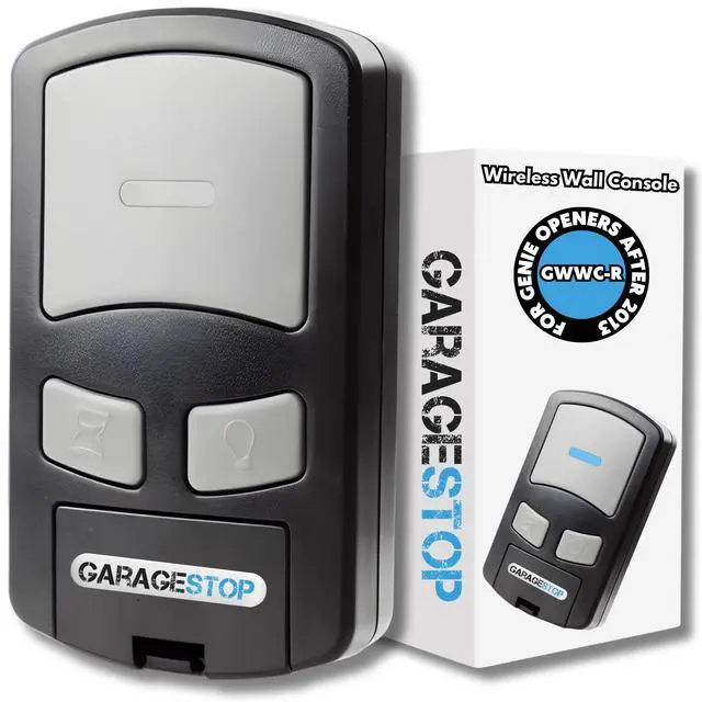 Alt view image 7 of 12 - for Genie Intellicode Wireless Garage Door Opener Wall Console, GWWC-R Compatible with Genie Garage Door Opener Remote, for Garage Openers 2013 to Present