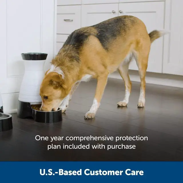 Alt view image 9 of 10 - Healthy Pet Food Station - Automatic Indoor Gravity Cat & Dog Feeder - Space-Saving Self Feeder - Easy to Clean - Small - Up to 2 lb Kibble Capacity