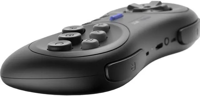 Alt view image 10 of 14 - M30 Bluetooth Controller for Switch, Windows and Android, 6-Button Layout for SEGAs Classic Games (Black)