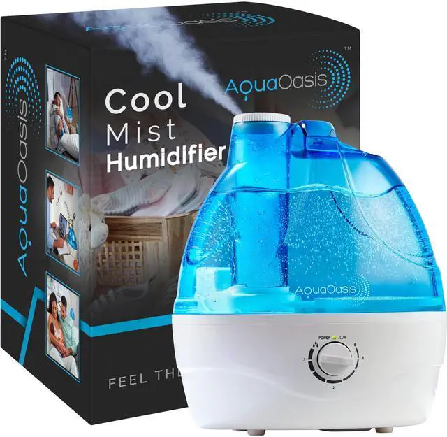 Alt view image 8 of 14 - ® Cool Mist Humidifier (2.2L Water Tank) Quiet Ultrasonic Humidifiers for Bedroom & Large room - Adjustable -360 Rotation Nozzle, Auto-Shut Off, Humidifiers for Babies Nursery & Whole House