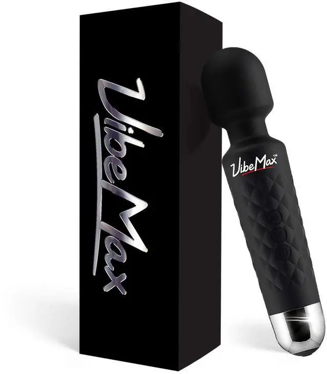 Alt view image 5 of 8 - Rechargeable Personal Massager - Powerful Multi Speed Vibration - Whisper Quiet - Waterproof - for Muscle Tension Relief in Neck, Back, Shoulders, Legs and Feet - Black