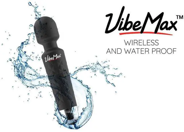 Alt view image 7 of 8 - Rechargeable Personal Massager - Powerful Multi Speed Vibration - Whisper Quiet - Waterproof - for Muscle Tension Relief in Neck, Back, Shoulders, Legs and Feet - Black