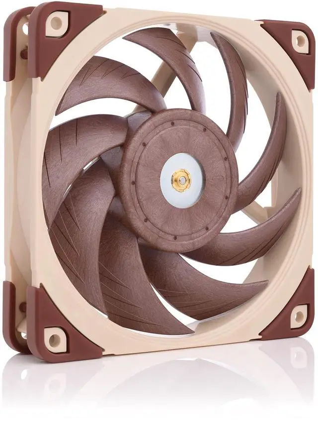Alt view image 8 of 14 - NF-A12x25 PWM, Premium Quiet Fan, 4-Pin (120mm, Brown)