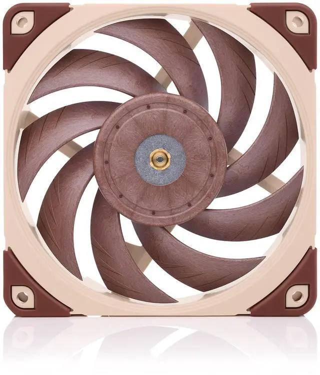 Alt view image 9 of 14 - NF-A12x25 PWM, Premium Quiet Fan, 4-Pin (120mm, Brown)