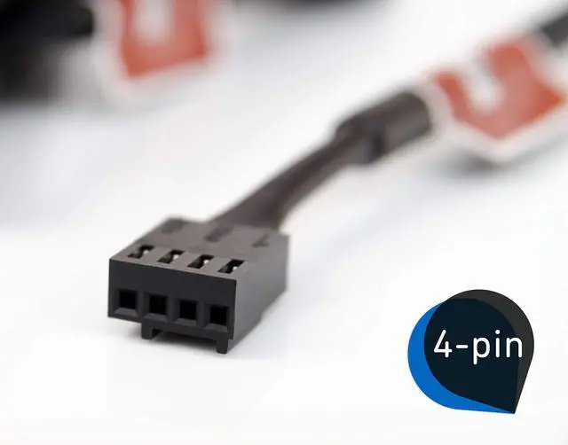 Alt view image 10 of 10 - NF-A14 PWM chromax.Black.swap, Premium Quiet Fan, 4-Pin (140mm, Black)