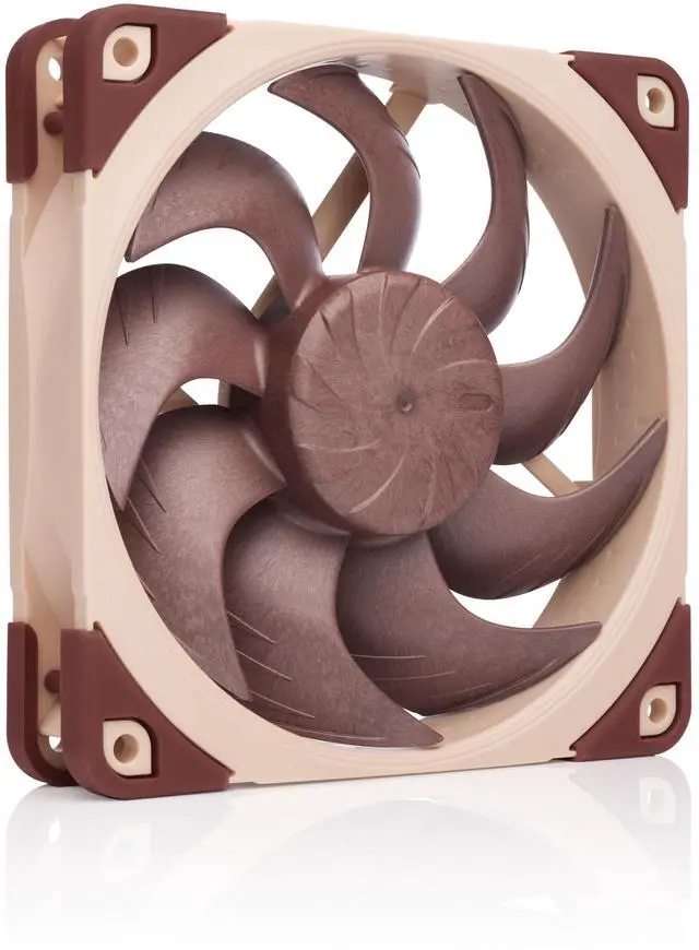 Alt view image 8 of 14 - NF-A12x25 G2 PWM, Premium-Quality Quiet 120mm PC Fan (Brown)