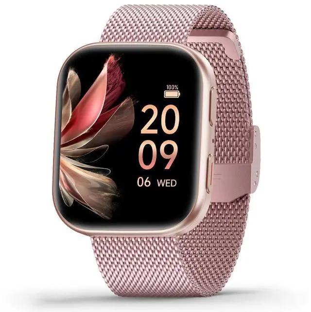 Alt view image 8 of 14 - Health & Fitness Tracker (Answer/Make Calls), Smart Watch with 24/7 Heart Rate and Blood Pressure, Sleep Tracking, Blood Oxygen Monitor, 120+ Sport Modes Activity Tracker for Women Men
