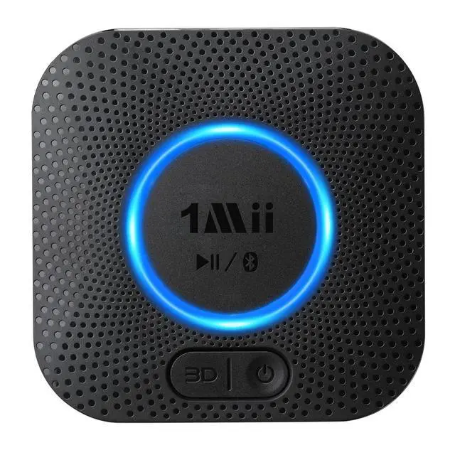 Alt view image 8 of 14 - B06+ Bluetooth Receiver, Hi-Fi Wireless Audio Adapter, Bluetooth 5.3 Receiver with 3D Surround aptX HD aptX Low Latency for Home Music Streaming Stereo System