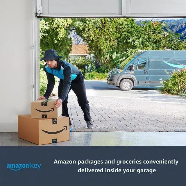 Alt view image 13 of 14 - Smart Garage Control - Wireless Garage Hub and Sensor with Wifi & Bluetooth - Smartphone Controlled, myQ-G0401-ES, White