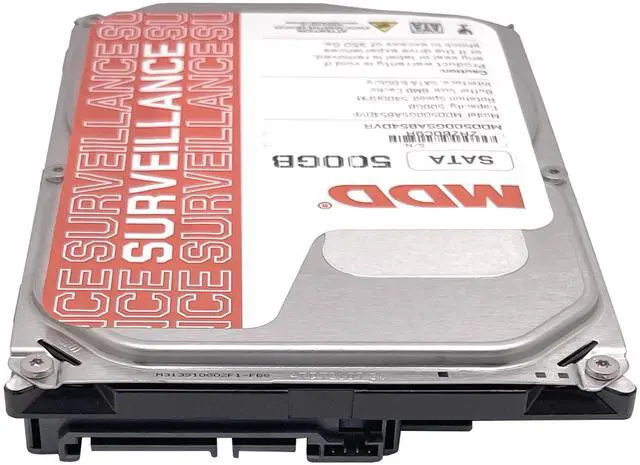 Alt view image 8 of 10 - 500GB 5900RPM 16MB Cache SATA 3.0Gb/s 3.5-inch Surveillance Hard Drive - 3 Year Warranty