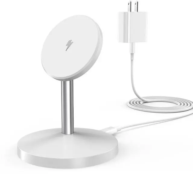 Alt view image 5 of 8 - Magnetic Wireless Mag Safe Charger iPhone Stand,Magnet Wireless iPhone Charger Stand 6FT Fast Mag-Safe Charging Station Pad for Apple iPhone 16 Pro Max/16/16 Plus/15 Pro Max/14/13/12,AirPods Pro 2/3/4