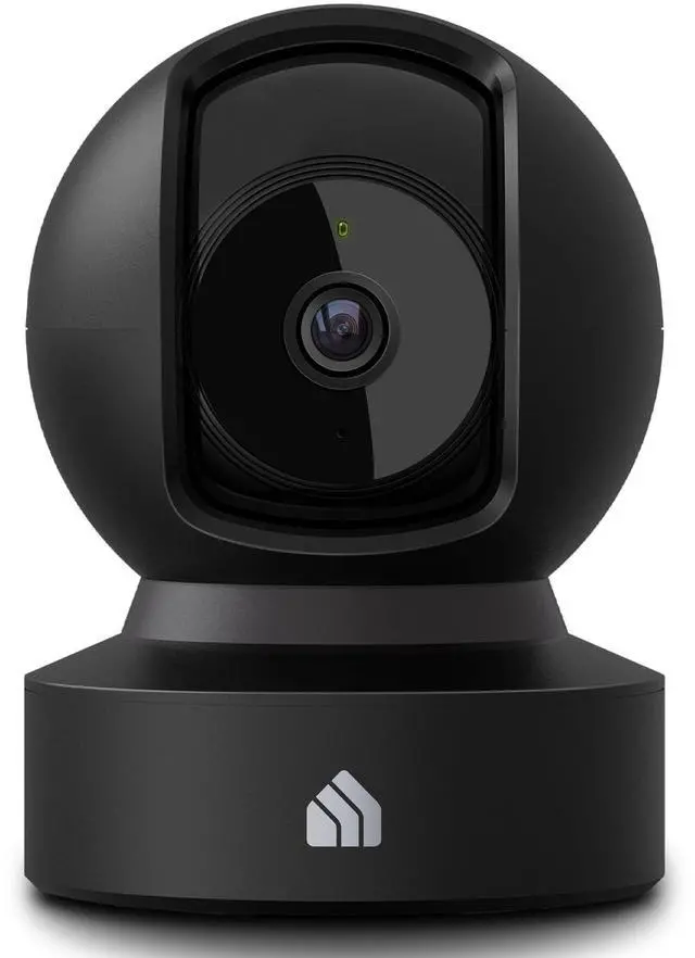 Alt view image 5 of 8 - 1080p Indoor Pan/Tilt Wired Security Camera - Works as a Baby & Pet Monitor, Motion Detection & Tracking, 2-Way Audio, Night Vision, Subscription-Free Local Storage or Optional Cloud, EC71