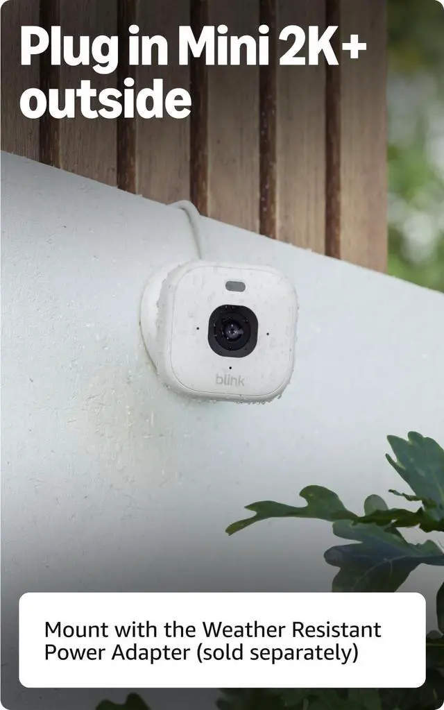 Alt view image 11 of 12 - Mini 2K+ (newest model) Plug-in Home & Pet Indoor Security Camera with 2K video resolution, night vision, enhanced audio, motion detection 1 camera (White)
