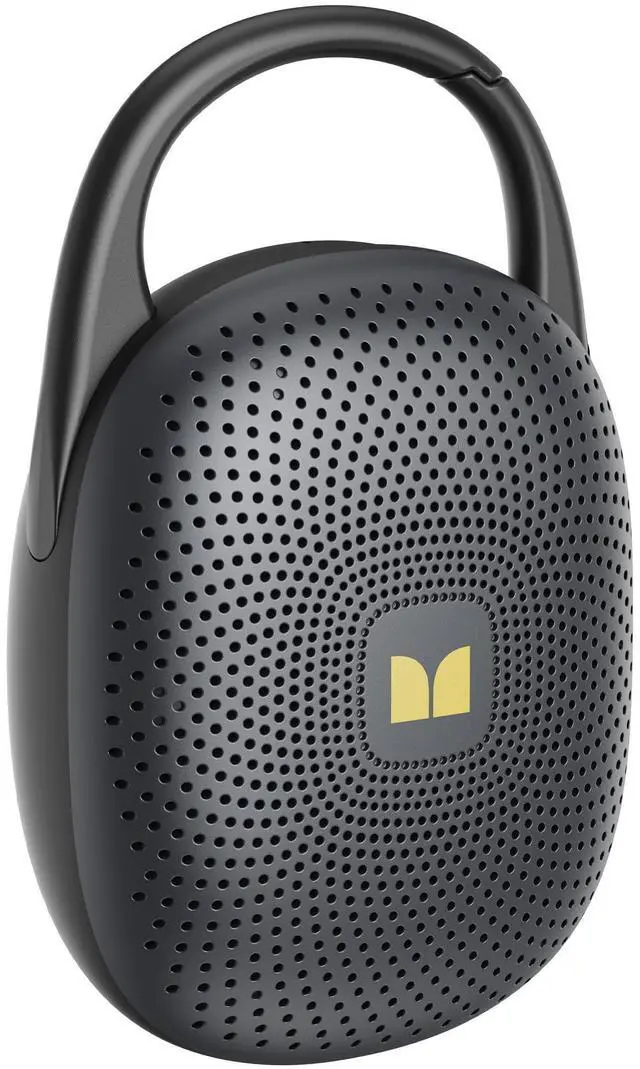 Alt view image 8 of 14 - Clip-On Speaker with Carabiner, Ultra-Portable Bluetooth 6.0 Shower Speaker IPX7 Waterproof, 29H Playtime Small Wireless Speaker for Hiking Camping Beach Outdoor Travel - Black