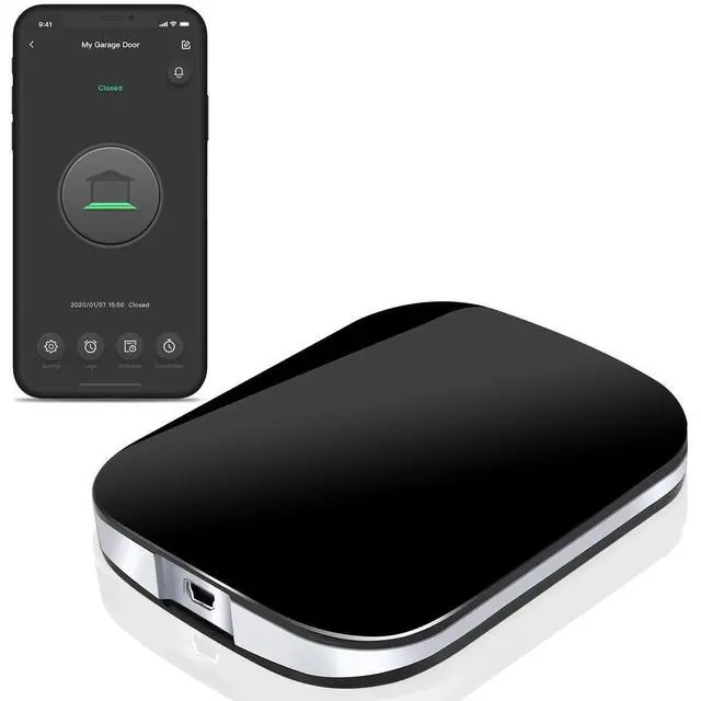 Alt view image 8 of 14 - Smart WiFi Garage Door Opener Remote,Work with Amazon Alexa,Google Assistant,Siri,iPhone, Android,Open and Close Garage Door from Anywhere,Only 2.4GHZ,No Hub Needed
