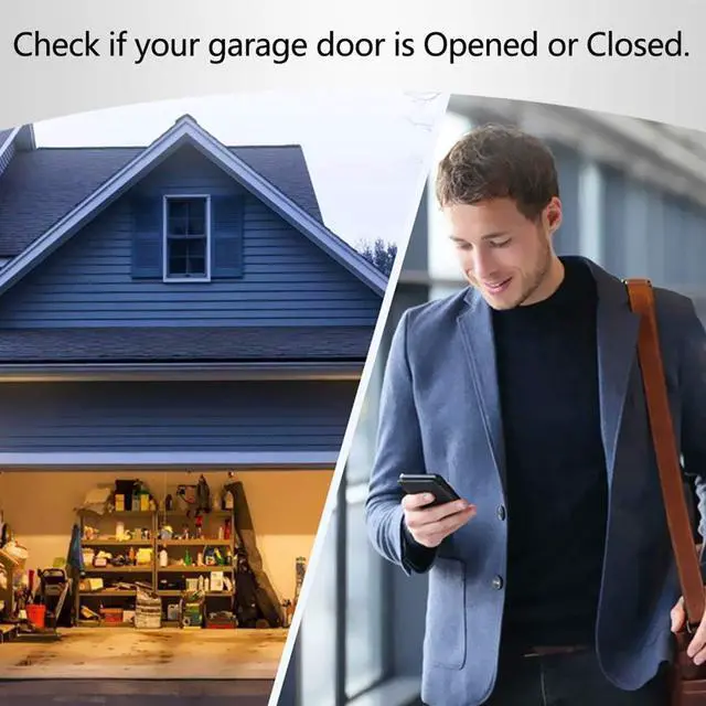 Alt view image 11 of 14 - Smart WiFi Garage Door Opener Remote,Work with Amazon Alexa,Google Assistant,Siri,iPhone, Android,Open and Close Garage Door from Anywhere,Only 2.4GHZ,No Hub Needed