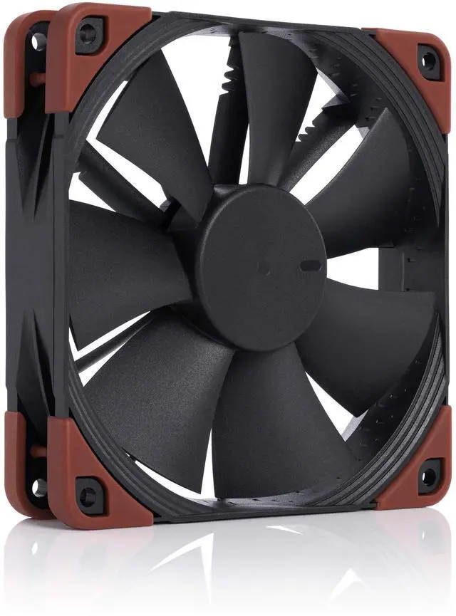 Alt view image 8 of 14 - NF-F12 iPPC 3000 PWM, Heavy Duty Cooling Fan, 4-Pin, 3000 RPM (120mm, Black)