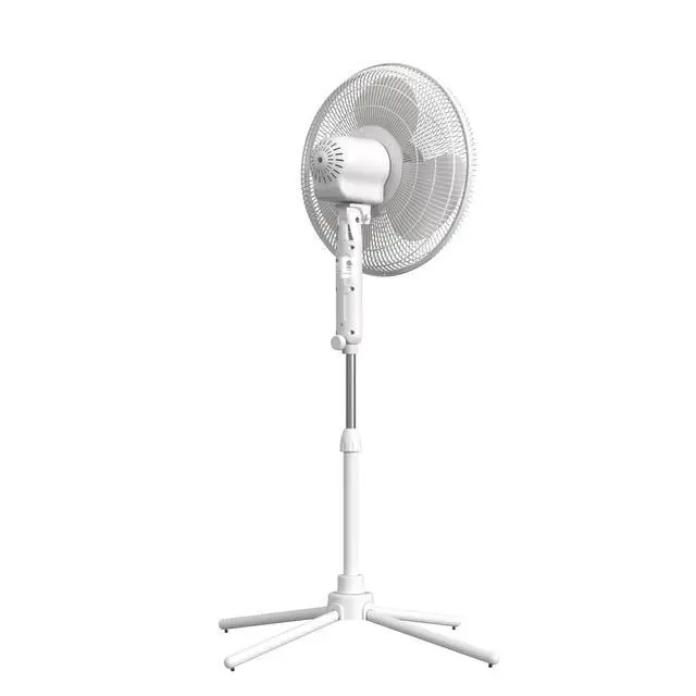 Alt view image 13 of 14 - 16 Oscillating Pedestal Fan, 3-speed Options, 90-Degree Oscillating Head, Adjustable Height and Tilt, Powerful Air Flow, White, MTSP15-16AZ
