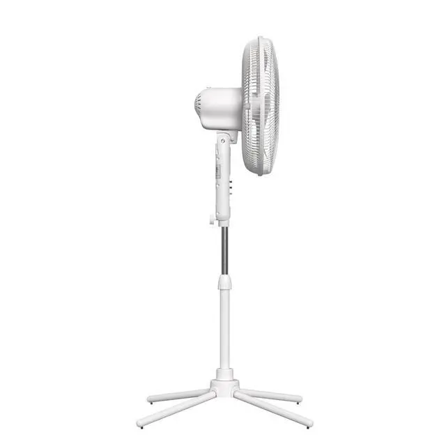 Alt view image 14 of 14 - 16 Oscillating Pedestal Fan, 3-speed Options, 90-Degree Oscillating Head, Adjustable Height and Tilt, Powerful Air Flow, White, MTSP15-16AZ