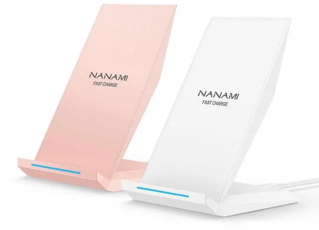 Alt view image 8 of 14 - Wireless Charger 2 Pack - Fast Wireless Charging Stand for iPhone 17/17 Air/16/16 Plus/16 Pro Max/16 Pro/15/14/13/12, Phone Charger Compatible Samsung Galaxy S26/S25/S24/S23/S22/S21,Pixel 6/5