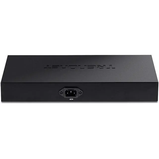Alt view image 3 of 4 - 10-Port Gigabit Web Smart PoE+ Switch with 8 Gigabit PoE+ Ports, 2 SFP Slots, 130W PoE Budget, VLAN, QoS, LACP, IPv4/IPv6 Static Routing,Lifetime Protection, Black, TPE-1021WS