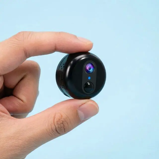 Main image of Mini Portable 4G LTE Cellular Security Camera with Magnetic Rotating Mount, 4K HD No Wi-Fi Security Camera with Built-in SIM, 60-Day Long Standby, Night Vision, PIR Motion Detection (W-Q2)