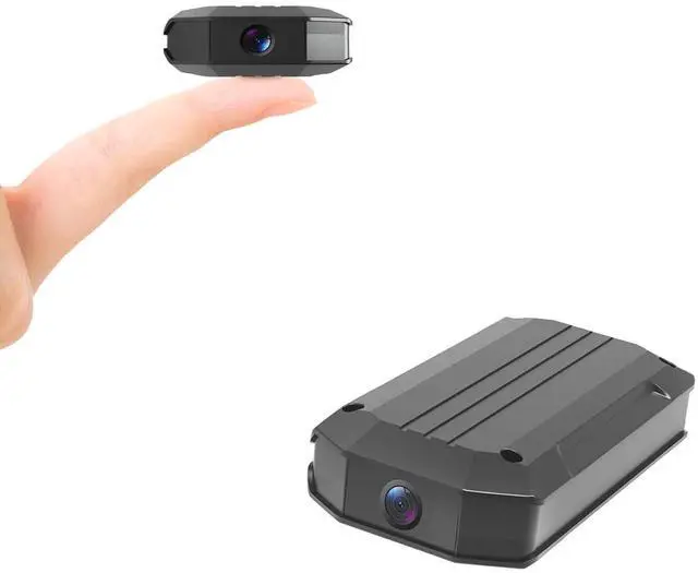 Main image of 4K Mini Portable 4G LTE Cellular Security Camera with SIM Card, No WiFi Required, Magnetic Mount, 60-Day Standby Time, Color Night Vision, AI Motion Detection (W-08)