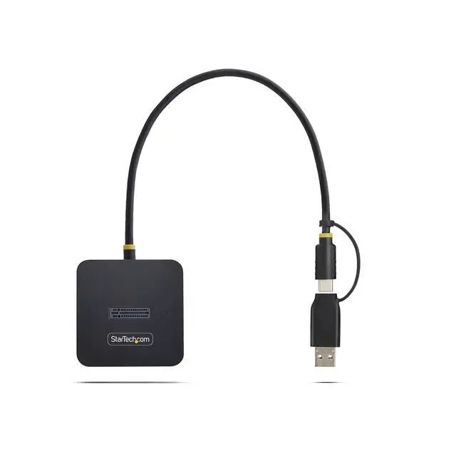 Alt view image 6 of 6 - USB-C/USB-A to M.2 NVMe Dock Adapter, 10Gbps, Tool-Free External M.2 NVMe SSD Reader, B+M/M-Key