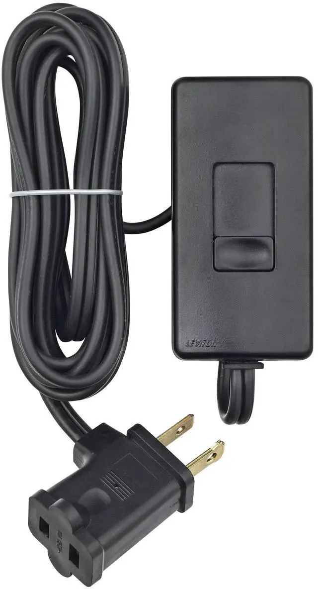 Main image of Table Top Plug in Lamp Dimmer for Dimmable LED, Halogen and Incandescent Bulbs, TBL03-10E, Black