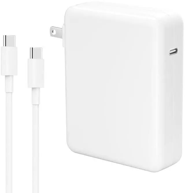 Main image of Mac Book Pro Charger - 160W USB C Fast Charger Power Adapter Compatible with New MacBook Air 13 Inch & MacBook Pro 16, 15, 14, 13 Inch 2021 2020 2019 2018, 6.6ft USB C to C Charge Cable
