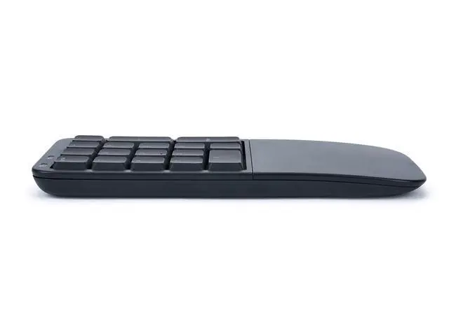 Alt view image 3 of 7 - Mechanical Keypad LP Numeric 10-Key for Mac & PC | Wired & Wireless Mode | Quiet Linear Mechanical Switches | Programmable | Ergonomic Palm Support | Backlit