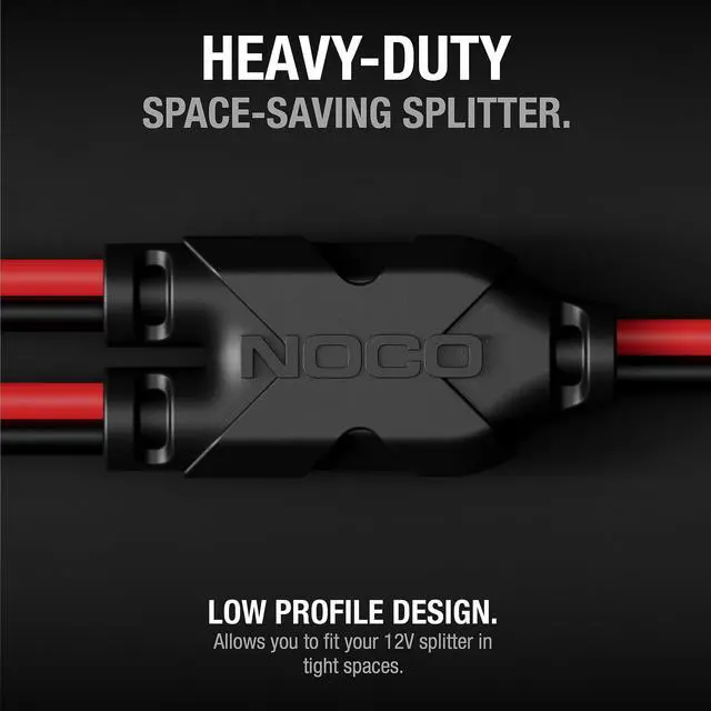 Alt view image 2 of 5 - GC020 12 Volt Plug 2-Way Splitter, Red and Black