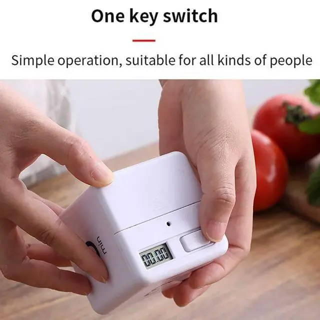 Alt view image 5 of 7 - Cube Timer 1 3 5 10 Minutes - Flip Countdown Visual Timer for Time Management, Kitchen, Workout, Study, Classroom, Office, Games