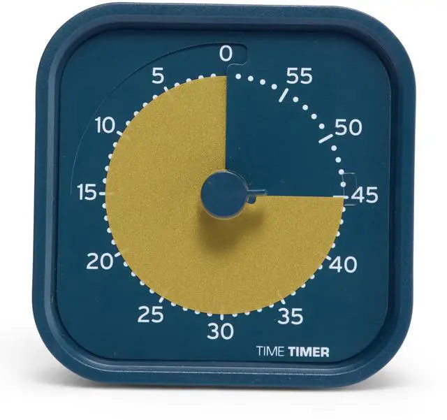 Main image of MOD - Home Edition - Individual Sized 60 Minute Visual Countdown Timer for ADHD, Adults, Students, and Pomodoro with Silent Operation (Metallic Midnight)