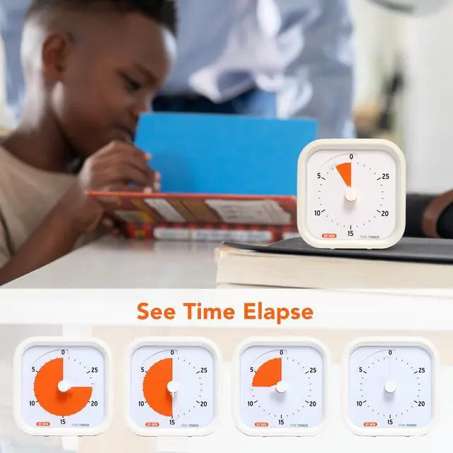Alt view image 2 of 7 - 30 Minute MOD Education Edition Visual Timer with Desktop Software for Kids Classroom Learning, Session Timer, Study Tool and Office Meetings with Silent Operation (30min)