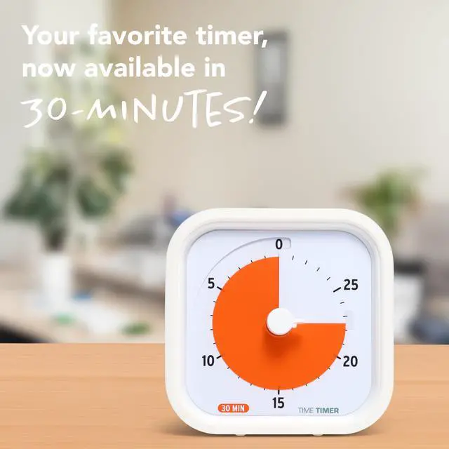 Alt view image 3 of 7 - 30 Minute MOD Education Edition Visual Timer with Desktop Software for Kids Classroom Learning, Session Timer, Study Tool and Office Meetings with Silent Operation (30min)