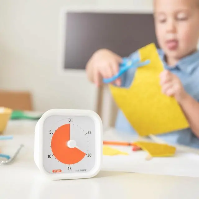 Alt view image 4 of 7 - 30 Minute MOD Education Edition Visual Timer with Desktop Software for Kids Classroom Learning, Session Timer, Study Tool and Office Meetings with Silent Operation (30min)