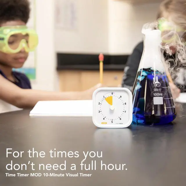 Alt view image 3 of 7 - 10 Minute MOD Education Edition Visual Timer with Desktop Software for Kids Classroom Learning, Productivity Timer, Study Tool and Office Meetings with Silent Operation (10min)